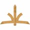 Ekena Millwork Davenport Rough Sawn Timber Gable Bracket, Western Red Cedar, 72"W x 48"H x 2"D x 6"F, 16/12 Pitch GBW072X48X0206DAV00RWR - alternate 1